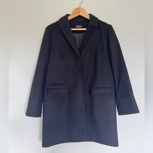 Topshop Black Coat
